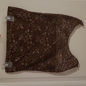 3/$27 NWT Urban Renewal lace strapless top